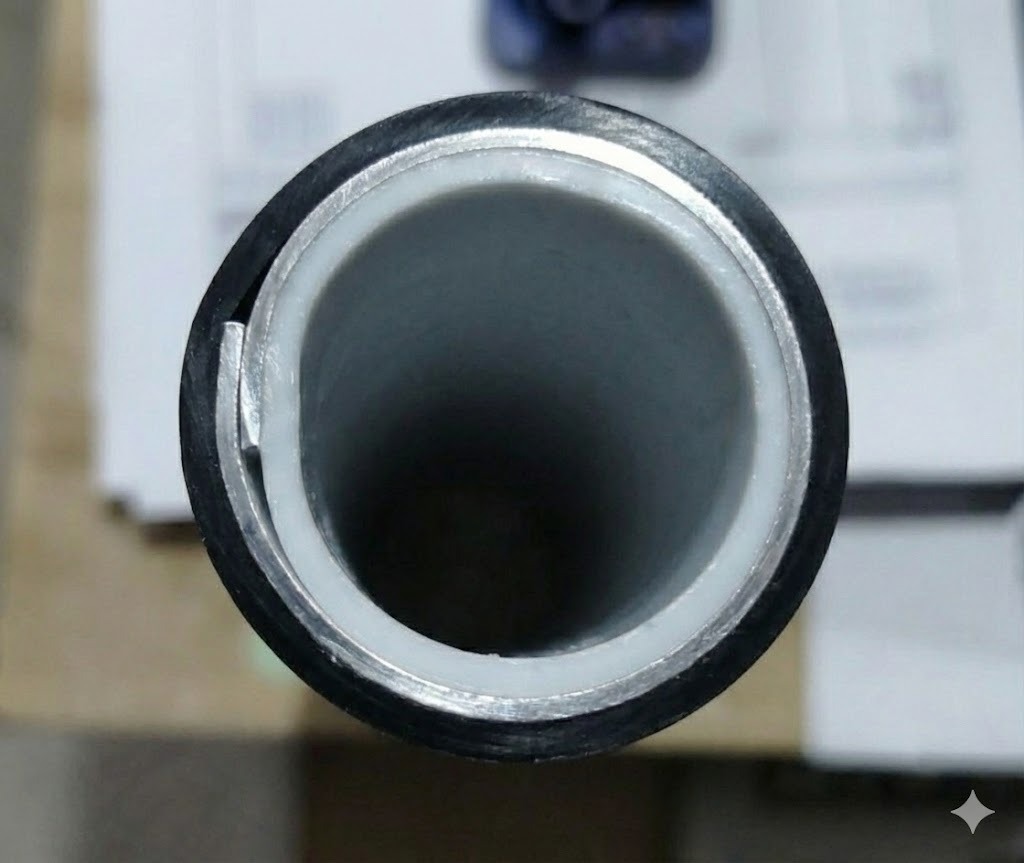 Overlap Pipe Cross Section